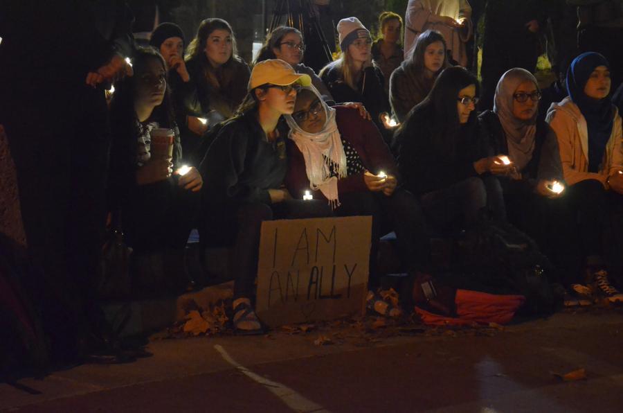Students voice fears of Trump’s America in unity rally