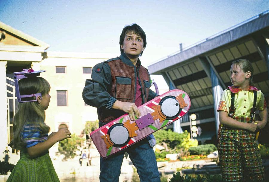 Marty McFly and Doc land today