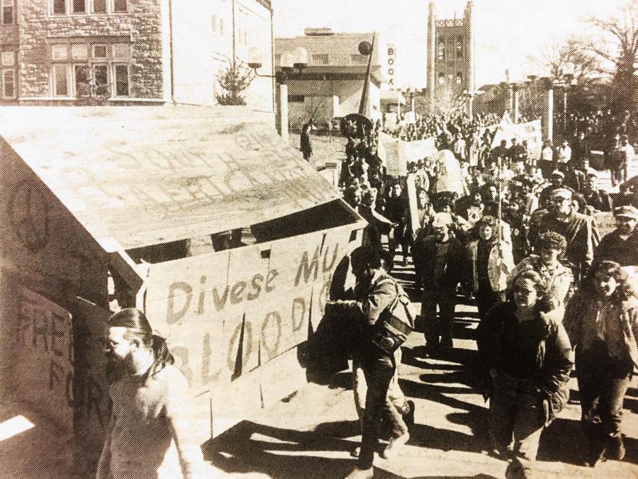 Interactive timeline: Campus demonstrations through the years