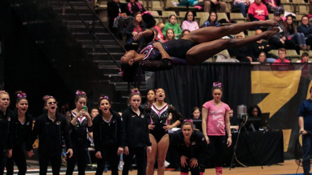 Missouri gymnastics falls to Georgia despite winning two events
