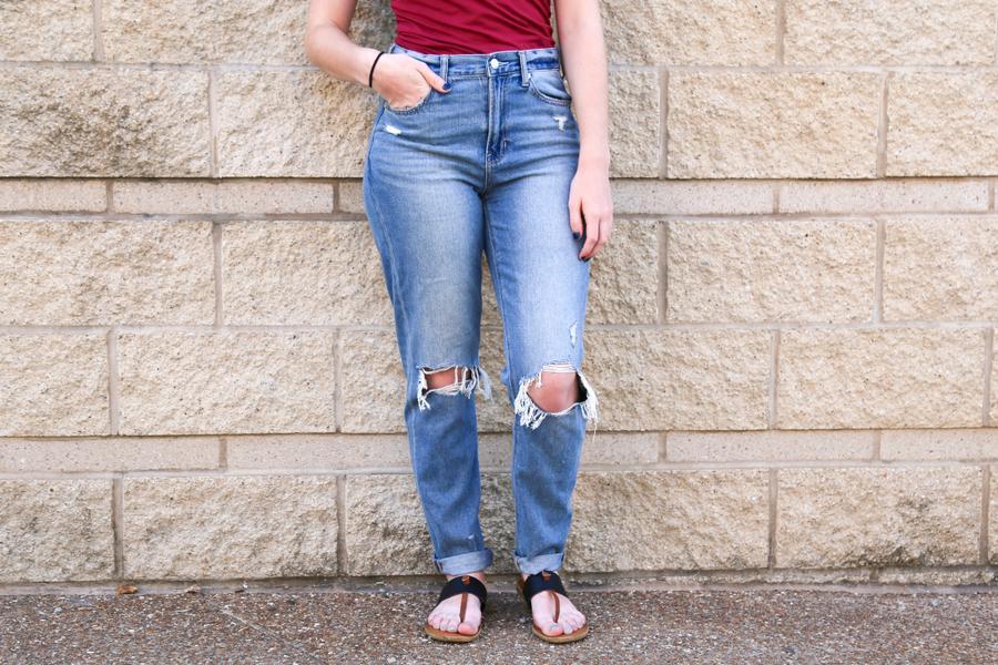 Mom jeans are back and better than ever