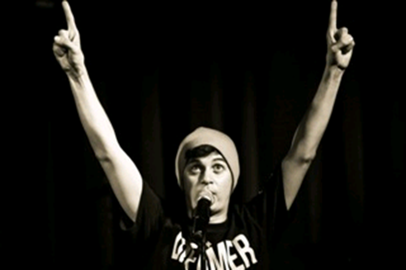 ‘Pale kid’ raps his way to The Blue Note
