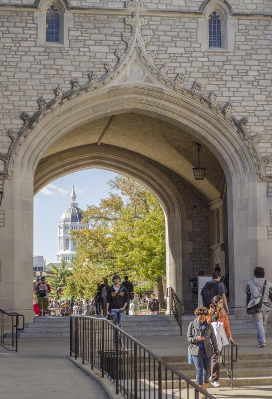Veterans memorial proposed for Memorial Union archway