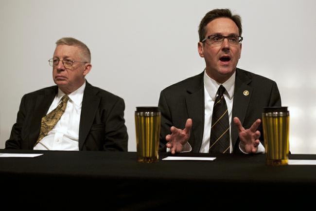 Missouri legislators discuss higher education funding cuts at More for Less panel