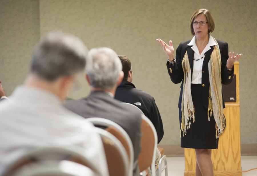 Third provost candidate envisions AAU excellence, shared governance