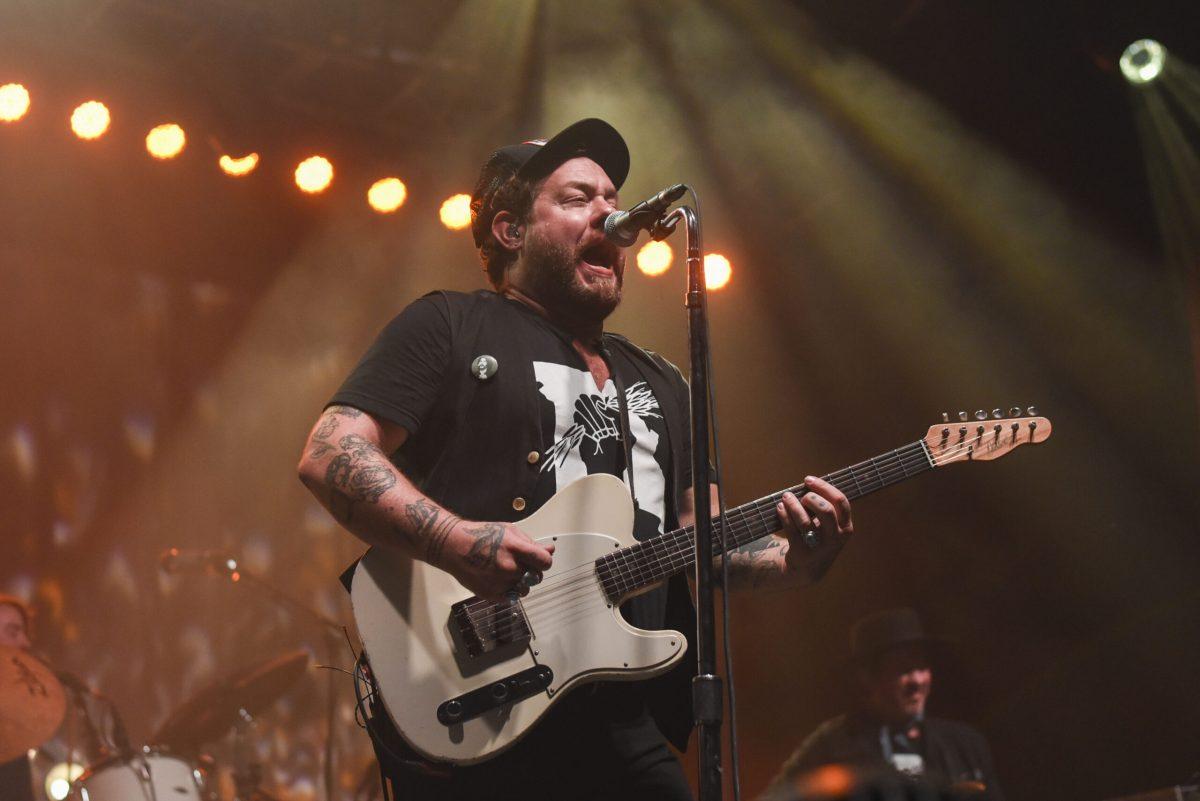Nathaniel Rateliff & The Night Sweats play as the final act of Roots N Blues N BBQ