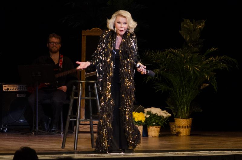 University of Missouri Concert Series hosts Joan Rivers at Missouri Theatre