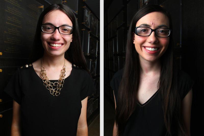 Top 5 most influential students: Sophia and Theresa Mullineaux
