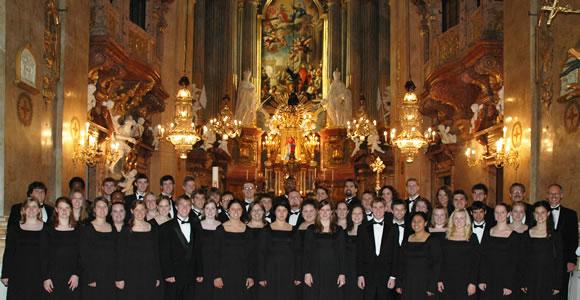 University Singers perform at First Baptist Church