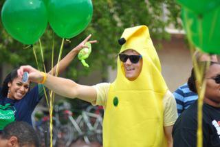 Students use Green Dot Day to erase violence from campus