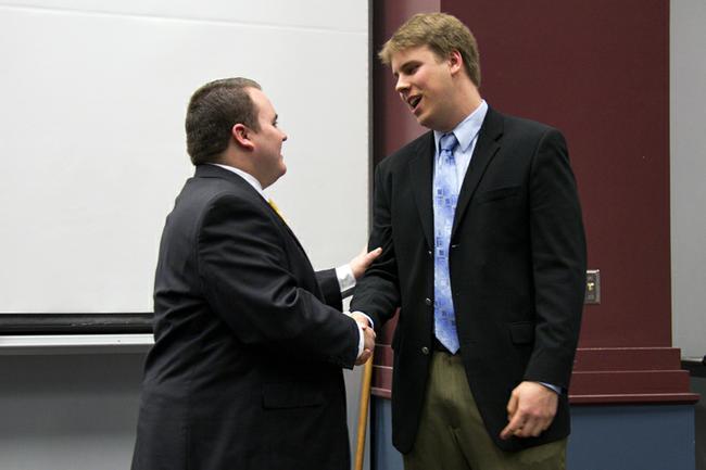 MSA Senate Speaker Jake Sloan reelected