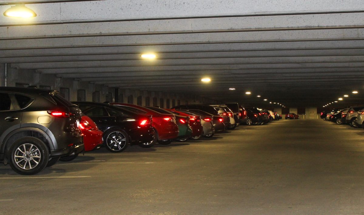 Cars parked in Virginia Ave Parking Structure on the University of Missouri’s campus on Saturday, March 8 2025, in Columbia, Mo. Virginia Ave is one of seven parking garages on campus. 
