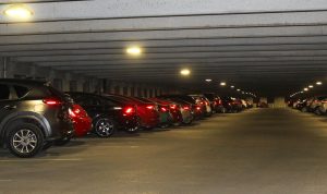 Cars parked in Virginia Ave Parking Structure on the University of Missouri’s campus on Saturday, March 8 2025, in Columbia, Mo. Virginia Ave is one of seven parking garages on campus. 