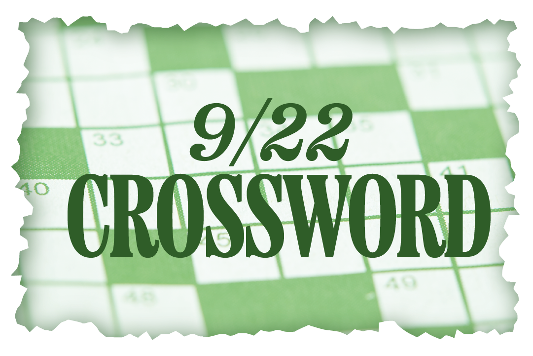 Crossword | Week of September 22