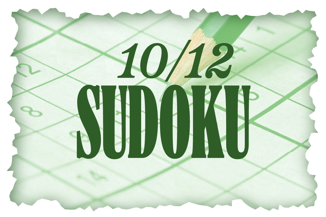Sudoku | Week of Oct. 12