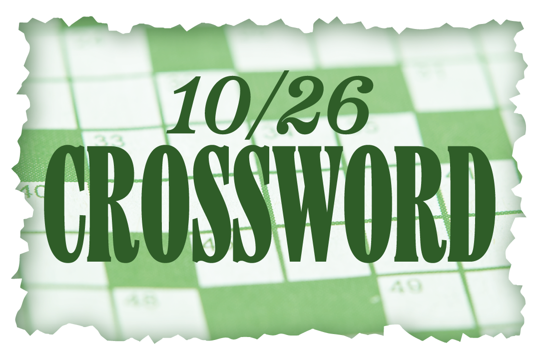 Crossword | Oct. 26