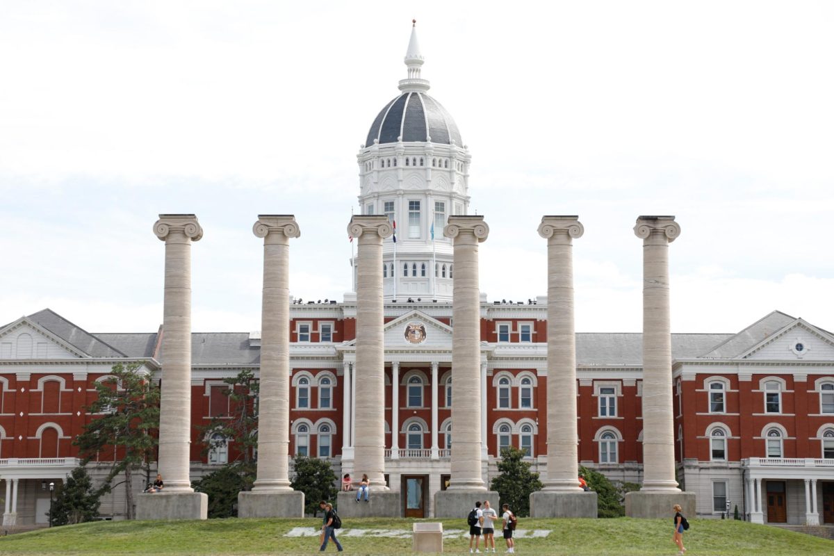 Jesse Hall on Sunday, Sept. 21 at Carnahan Quad in Columbia, Mo. 