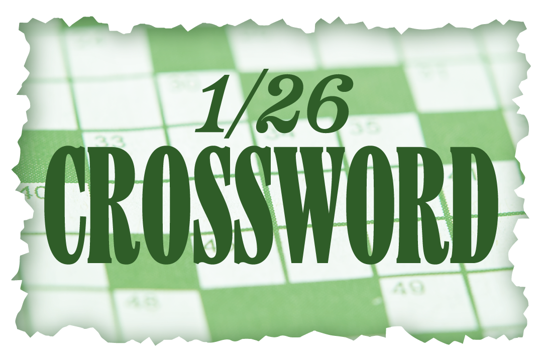 Crossword | Jan. 26