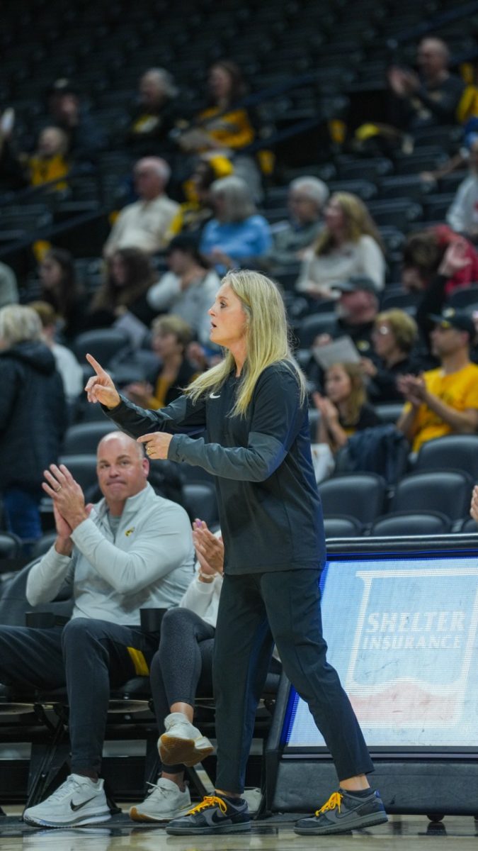 Missouri's new women's basketball coach, Kellie Harper, had her home opener exhibition game against Maryville on Tuesday, Oct. 28 at Mizzou Arena in Columbia, Mo.
